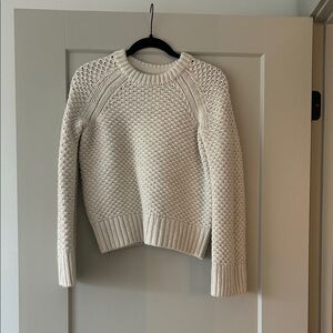 Banana Republic Textured Cream Sweater